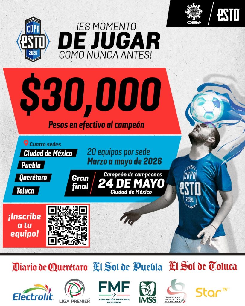 Puebla recibira la Copa ESTO 2026 2