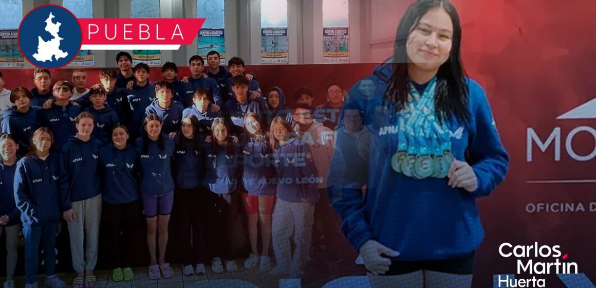 Puebla sobresale en el Campeonato Nacional de Curso Corto 2025