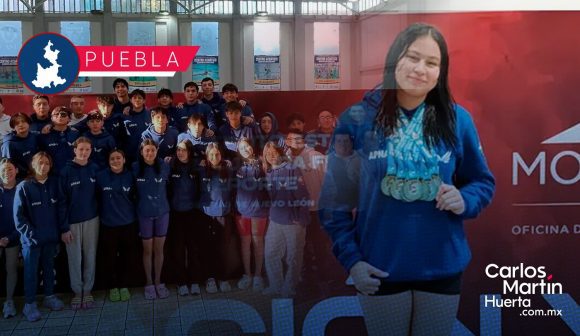 Puebla sobresale en el Campeonato Nacional de Curso Corto 2025