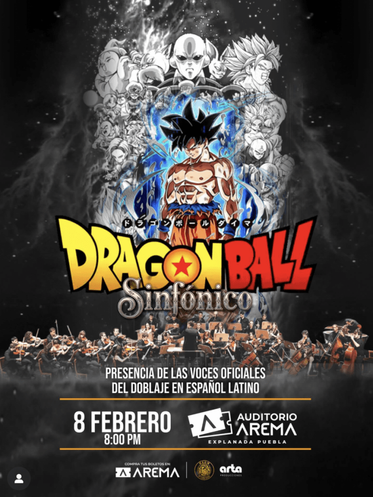 Puebla tendrá conciertos sinfónicos de Los Caballeros del Zodiaco y Dragon Ball 2 Puebla tendra conciertos sinfonicos de Los Caballeros del Zodiaco y Dragon Ball 3