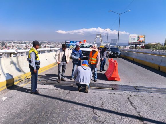 Descartan daño estructural en el puente Zaragoza; inician reparaciones