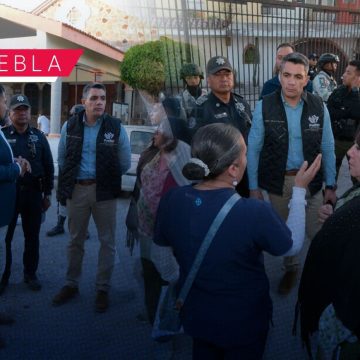 Refuerza seguridad en Puebla con recorridos vecinales y medidas preventivas en colonias