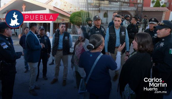 Refuerza seguridad en Puebla con recorridos vecinales y medidas preventivas en colonias