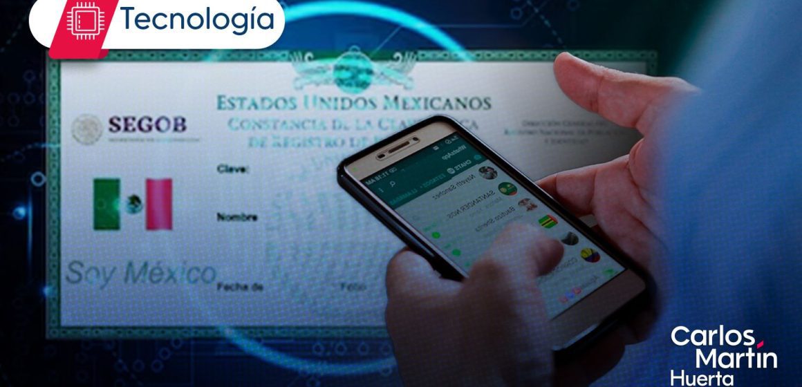 Registro obligatorio de celulares en México Deshabilitarán líneas sin CURP o INE Registro obligatorio de celulares en México: Deshabilitarán líneas sin CURP o INE
