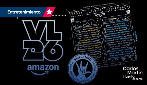 Revelan el cartel por día del Vive Latino 2026