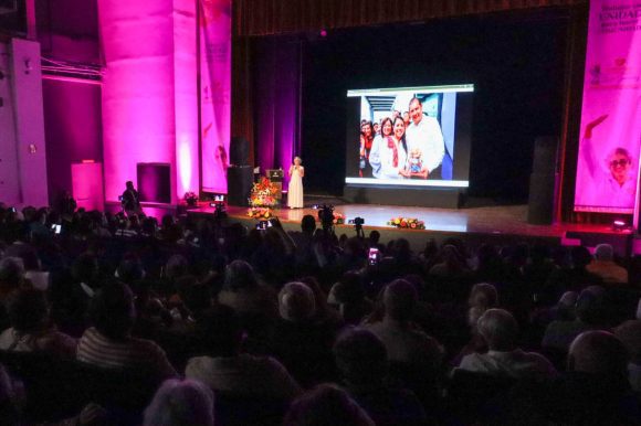 Rinde Lupita Fernández su primer informe de labores al frente del DIF Municipal de San Pedro Cholula