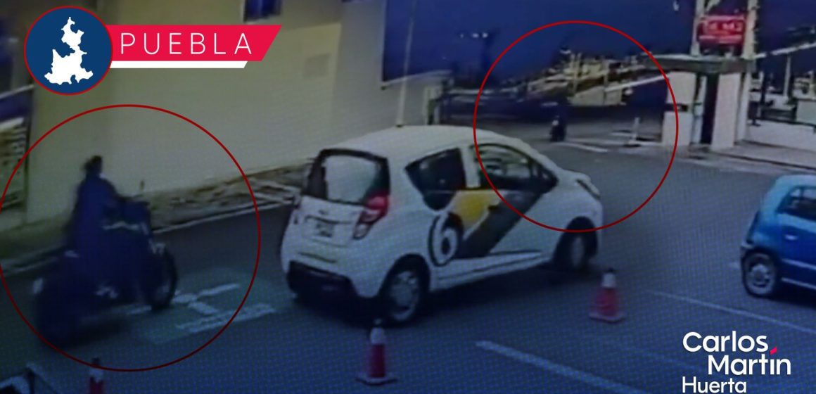 Roban motocicleta en menos de 20 segundos en plaza de la Colonia Anzures