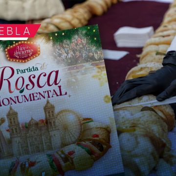 Puebla va por el Récord Guinness con la Rosca de Reyes monumental