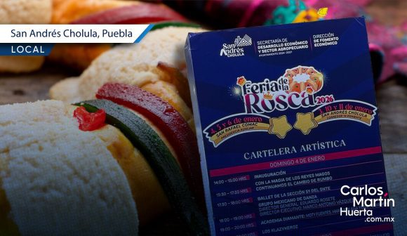 San Andrés Cholula presenta la Feria de la Rosca 2026