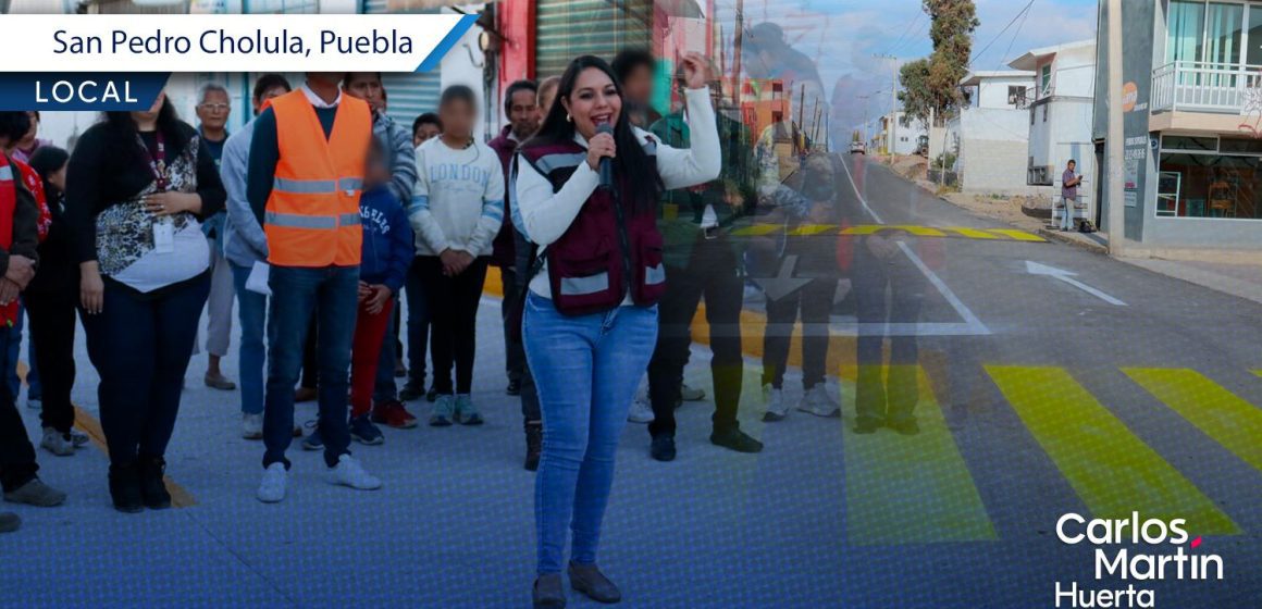 Portada San Pedro Cholula inaugura vialidades rehabilitadas en juntas auxiliares para mejorar movilidad CMH San Pedro Cholula inaugura vialidades rehabilitadas en juntas auxiliares para mejorar movilidad
