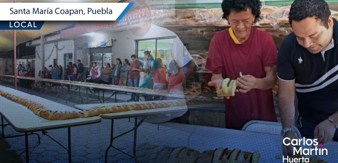 Santa María Coapan prepara su Mega Rosca de Reyes 2026