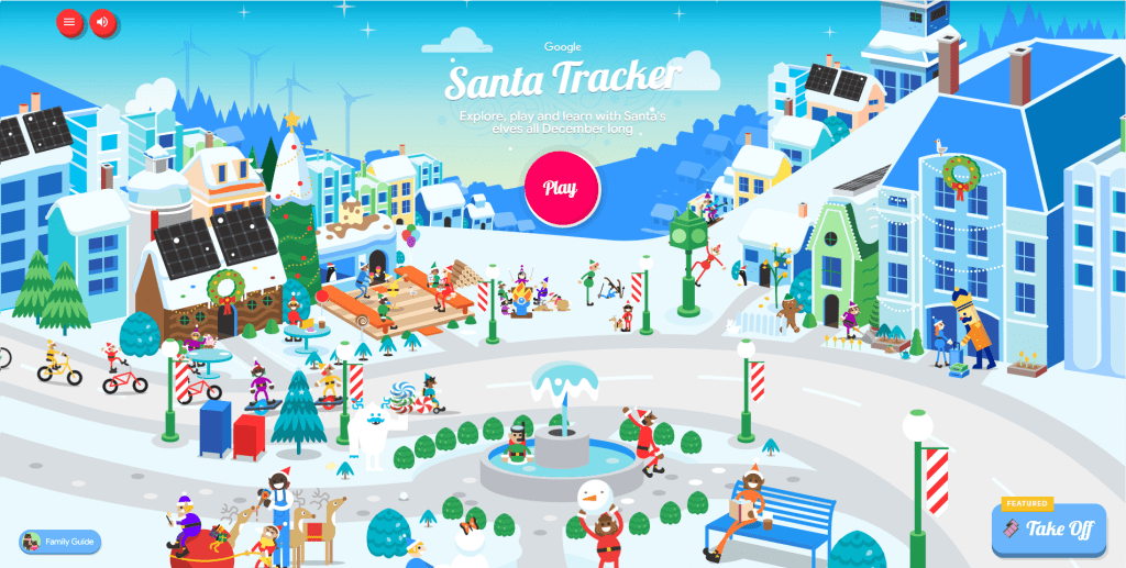 Santa Tracker de Google: Sigue el recorrido de Papá Noel en tiempo real