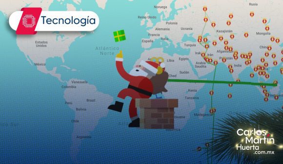 Santa Tracker de Google: Sigue el recorrido de Papá Noel en tiempo real