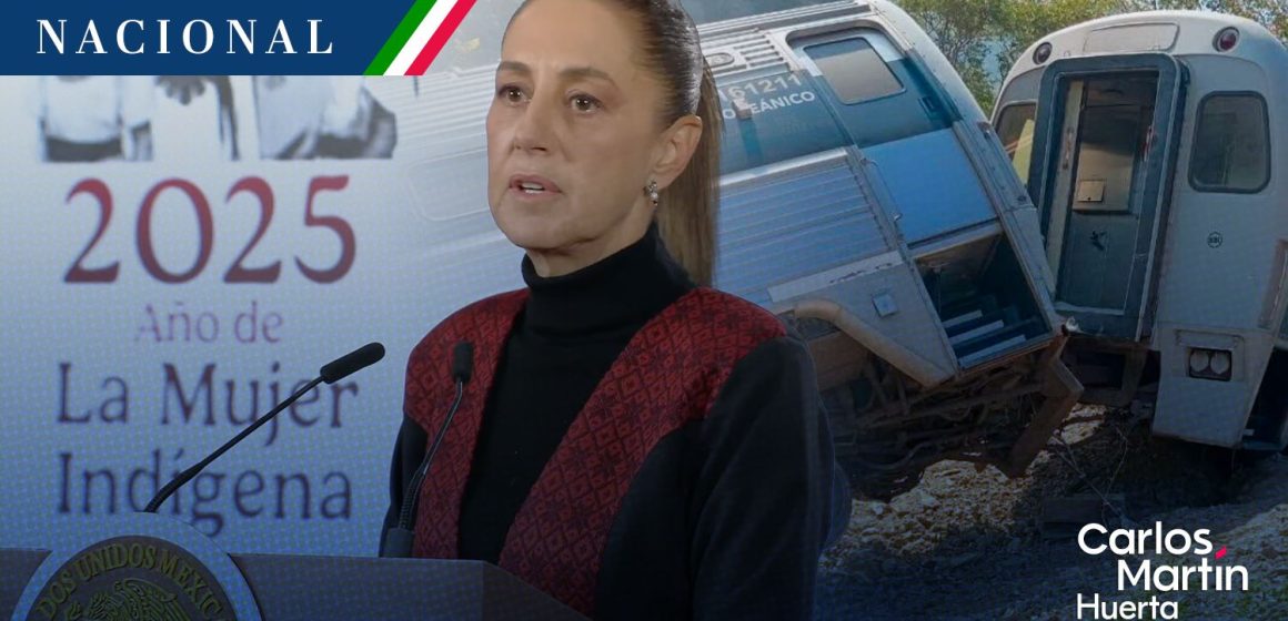Sheinbaum garantiza reparación integral tras tragedia en el Tren Interoceánico