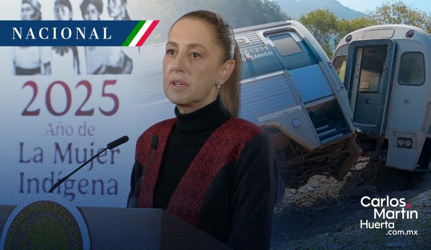 Sheinbaum garantiza reparación integral tras tragedia en el Tren Interoceánico