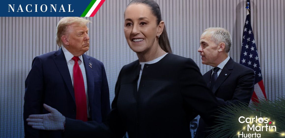 Sheinbaum - Trump - Carney Sheinbaum anuncia reunión con Trump y Carney en Washington