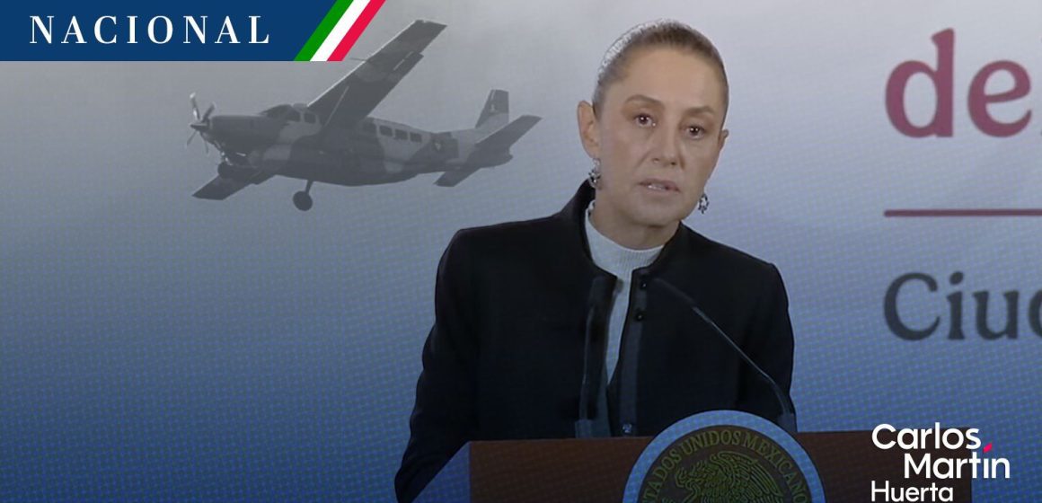 Sheinbaum expresa condolencias por accidente de aeronave de la Marina en Texas; se investigan las causas
