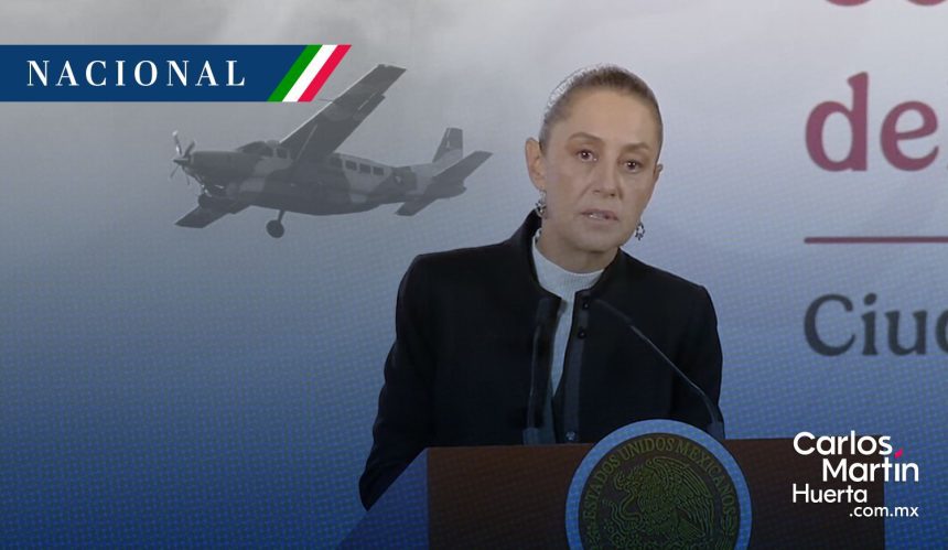 Sheinbaum expresa condolencias por accidente de aeronave de la Marina en Texas; se investigan las causas