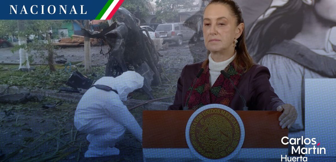 FGR tiene que explicar reclasificación sobre explosión de coche en Michoacán: Sheinbaum