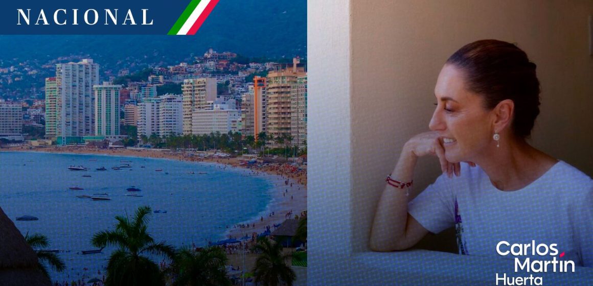 Sheinbaum anuncia que tomará vacaciones por Navidad; estará en Acapulco