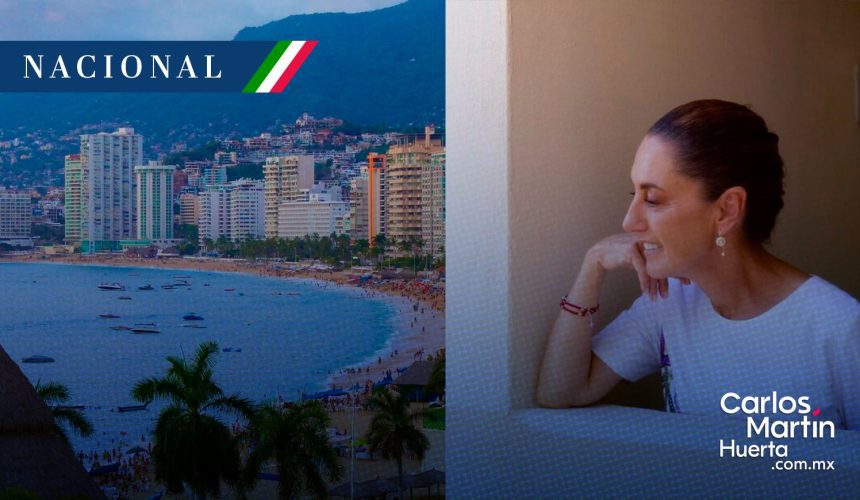 Sheinbaum anuncia que tomará vacaciones por Navidad; estará en Acapulco