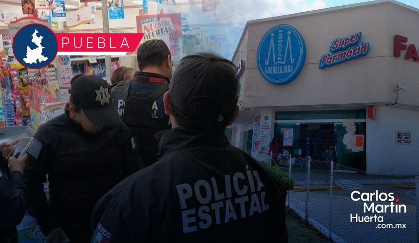 Sujetos armados asaltan Farmacias Guadalajara en Clavijero