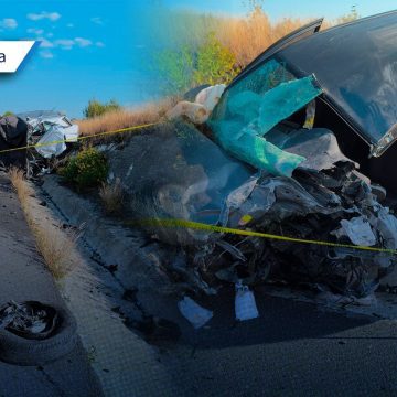 Trágico accidente en la supercarretera Cuacnopalan-Oaxaca dejan un muerto y 7 heridos