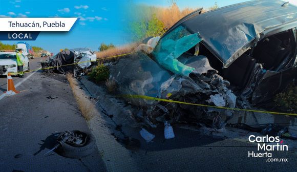 Trágico accidente en la supercarretera Cuacnopalan-Oaxaca dejan un muerto y 7 heridos