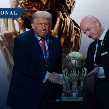 Trump - FIFA - Paz Donald Trump recibe el premio FIFA de la Paz