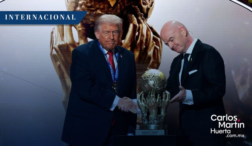 Trump - FIFA - Paz Donald Trump recibe el premio FIFA de la Paz