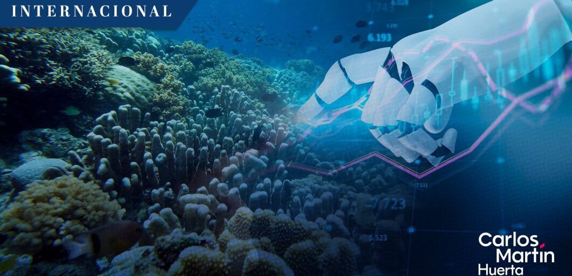 Utilizan robot guiado por IA para restaurar arrecifes de coral