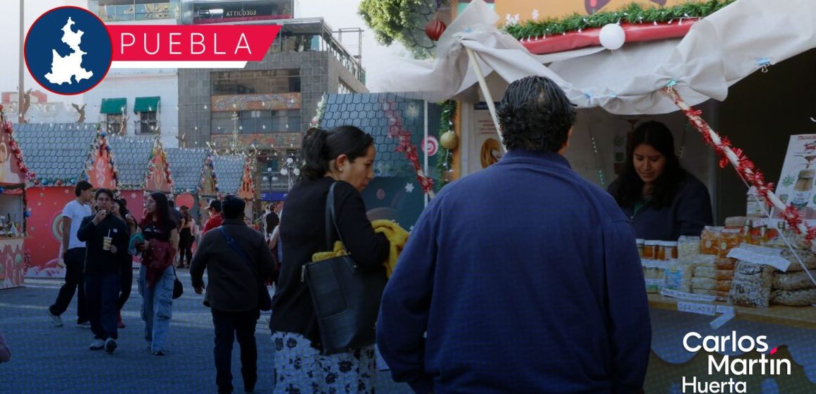 Visita la Villa Artesanal Navideña 2025 en Puebla