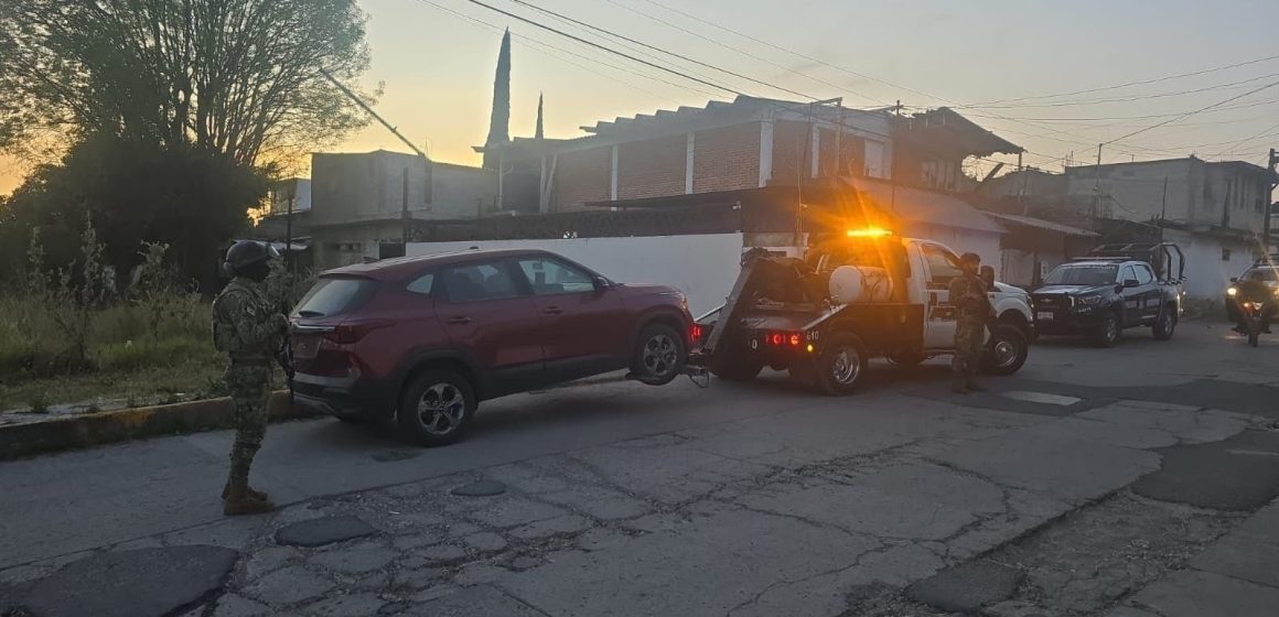 SSCyPC de Cuautlancingo recupera camioneta con reporte de robo