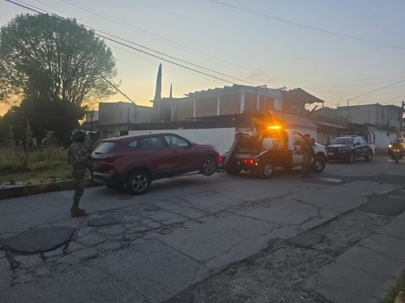 SSCyPC de Cuautlancingo recupera camioneta con reporte de robo