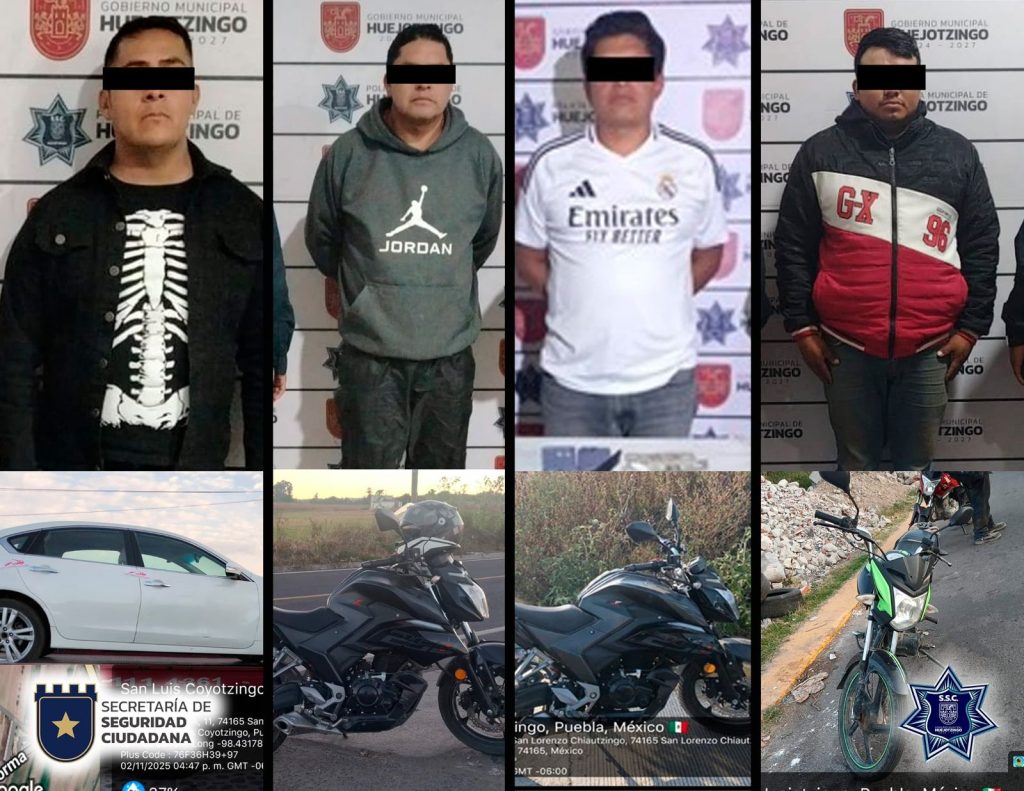 Realizan múltiples detenciones por robo de vehículos en Huejotzingo 1 WhatsApp Image 2025 12 02 at 6.59.30 PM 1 1