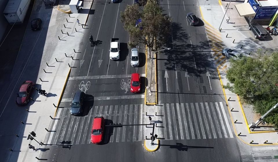 Puebla moderniza tres intersecciones viales con mayor número de siniestros