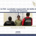Aprehendió la FGE  a probable responsable del delito de robo en un corralón de Tehuacán