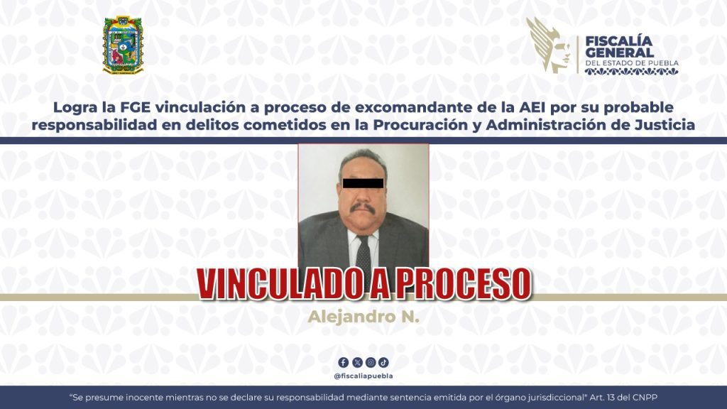 FGE logra vinculación a proceso de excomandante de la AEI por delitos cometidos en la procuración y administración de justicia 1 WhatsApp Image 2025 12 12 at 2.31.00 PM