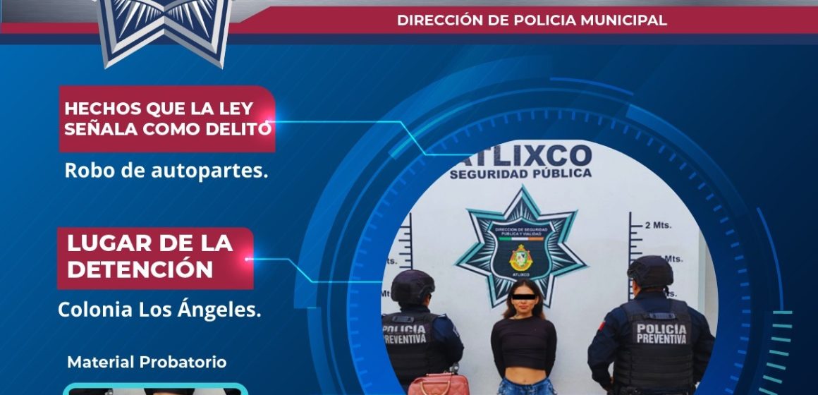WhatsApp Image 2025-12-12 at 2.46.19 PM Detienen a mujer señalada por intento de robo de autopartes en Atlixco