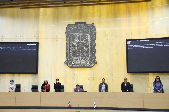 Instalan Comisión Permanente del Congreso del Estado para el Primer Periodo de Receso
