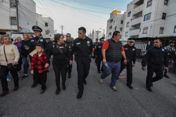 Mantiene SSC de Puebla proximidad en colonias al sur de la ciudad