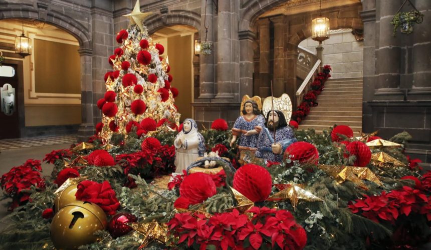 Invita Gobierno de la Ciudad a disfrutar del Nacimiento de talavera en Palacio Municipal