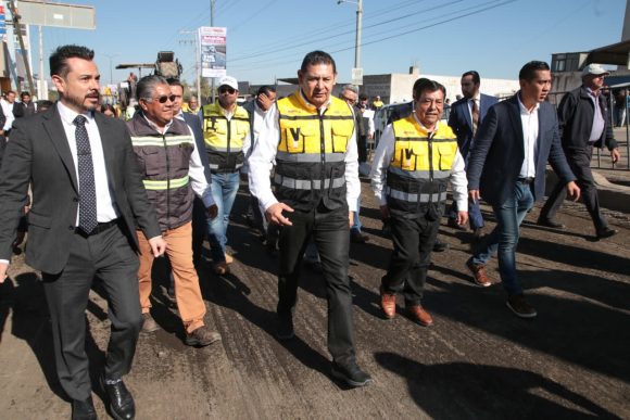 Rehabilitación de la Prolongación de la 11 Sur beneficiará a 100 mil habitantes de Azumiatla