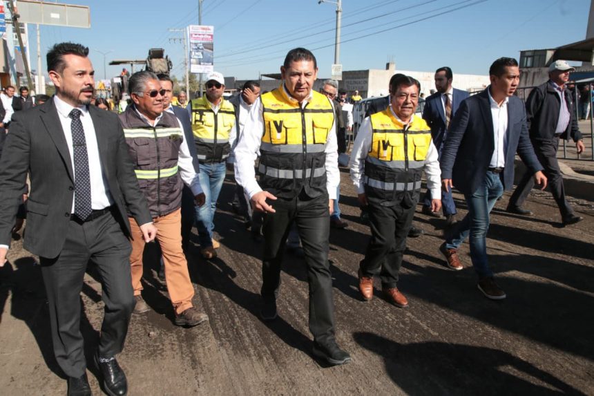 Rehabilitación de la Prolongación de la 11 Sur beneficiará a 100 mil habitantes de Azumiatla