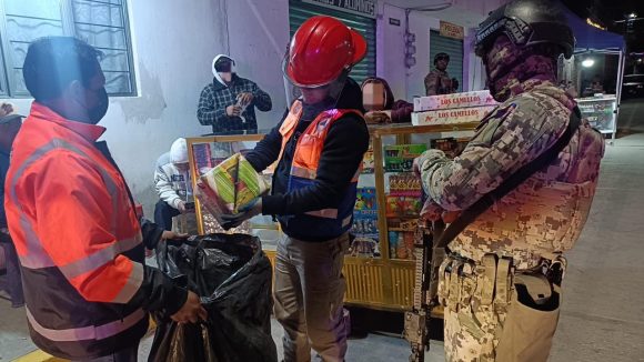 Decomisan 100 kilos de pirotecnia ilegal tras operativo en Huejotzingo