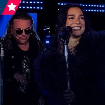 concierto-cdmx Dua Lipa interpreta ‘Oye mi Amor’ junto a Fher Olvera de Maná en CDMX