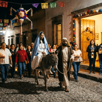 Nueve días de luz: El camino de las posadas hacia el nacimiento del Niño Jesús