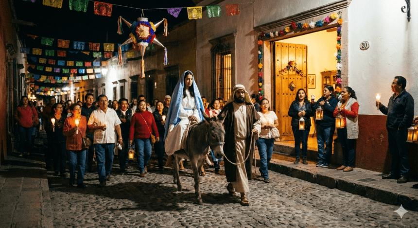 Nueve días de luz: El camino de las posadas hacia el nacimiento del Niño Jesús