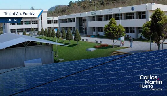 Instalarán módulos fotovoltaicos en el Tecnológico de Teziutlán