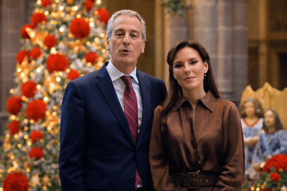 Pepe Chedraui y MariElise Budib envían mensaje de unidad y esperanza a las familias poblanas esta Navidad